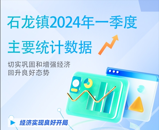 石龍鎮2024年第一季度主要經濟指標