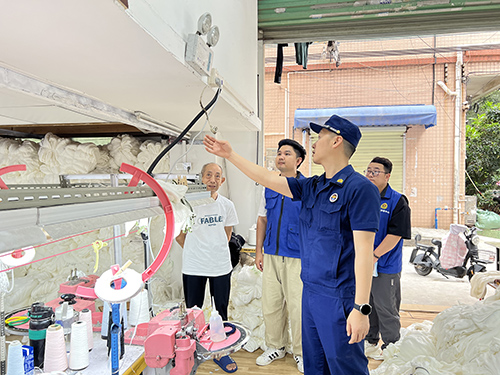 1【標題】大朗消防護航高考 筑牢考點周邊安全防線.jpg